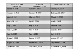 ConCom Application Deadlines