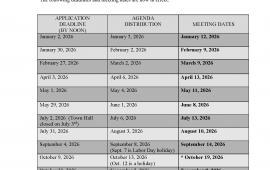 Con Com Deadline Dates