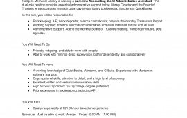 Rodger Library Job Posting