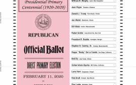 Republican Party Ballot