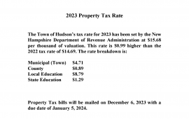 2023 Tax Rate