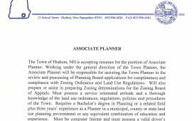 Associate Planner Ad