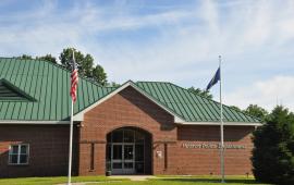 Front View of Hudson Police Department