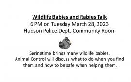 HPD Animal Control Wildlife Talk 3/28/23