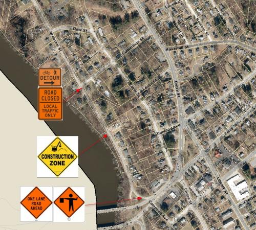 Webster Street Detour