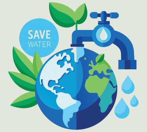 conserve water art