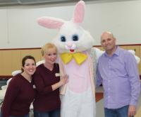 Recreation staff & easter bunny