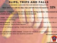 Slips, Trips and Falls - tips to help prevent.