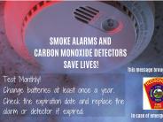Smoke Alarms & Carbon Monoxide Detectors Save Lives