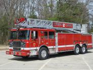 Aerial Ladder Fire Truck