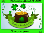 ST PATRICK'S DAY SOCIAL