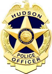 Gold Hudson Police Badge
