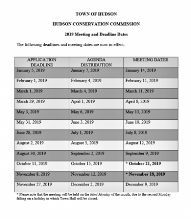 ConCom Application Deadlines