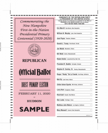 Republican Party Ballot