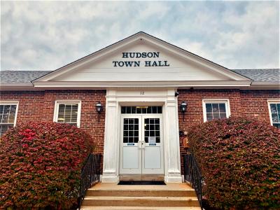 Front of Town Hall