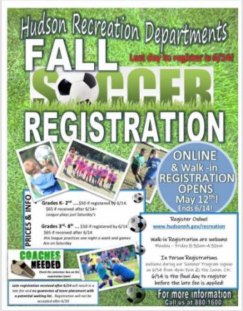 Soccer flyer