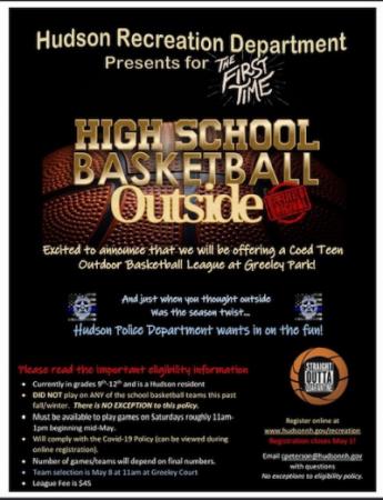 basketball program flyer