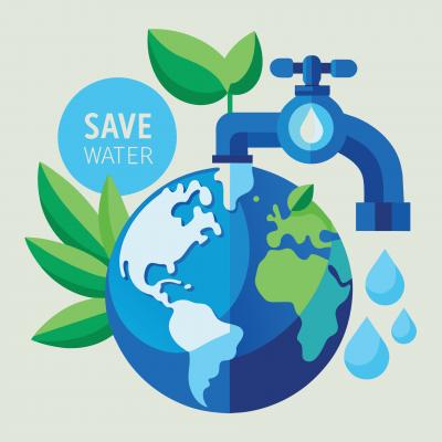 conserve water art