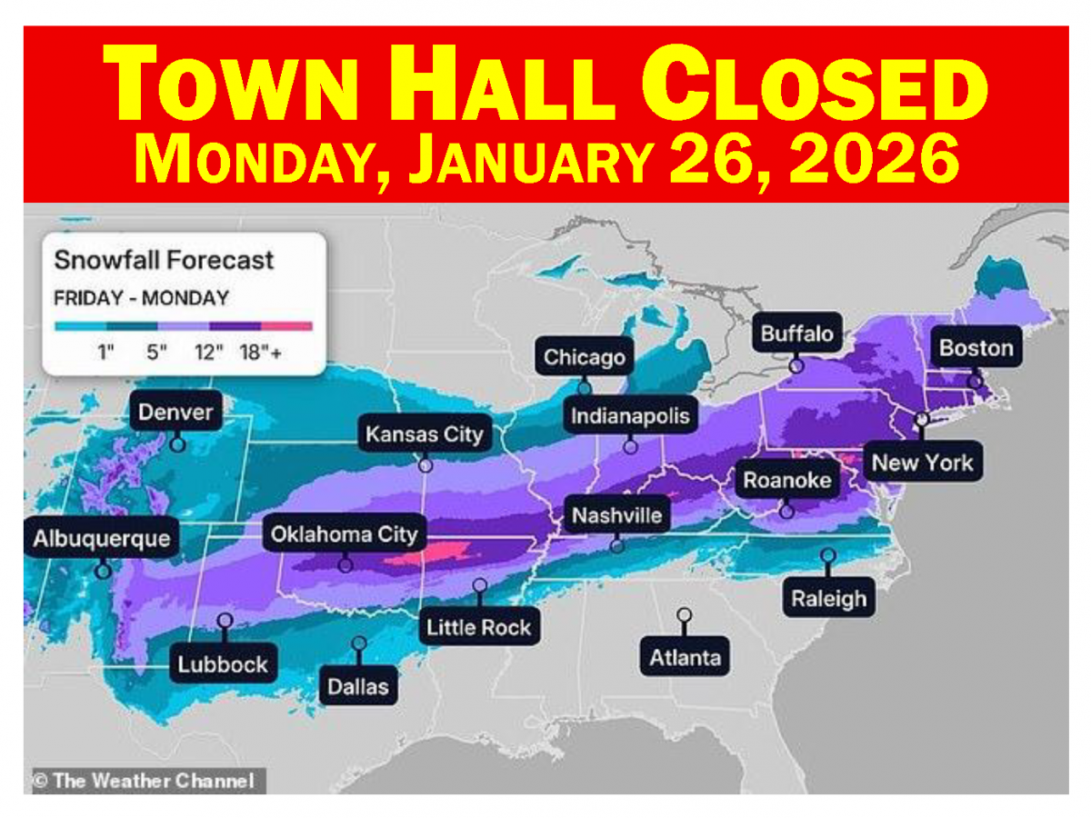 winter storm map photo
