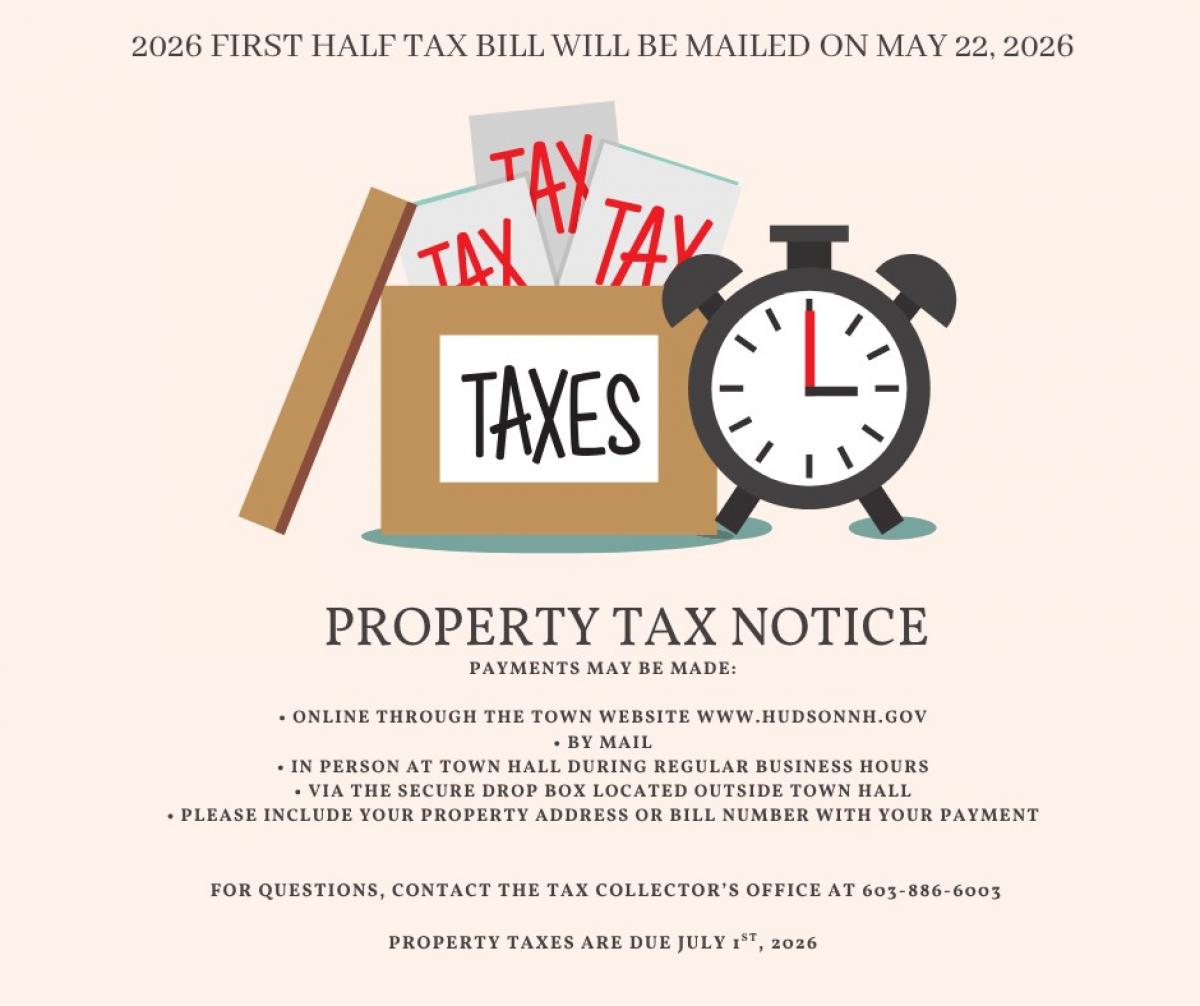first half tax bill 2026