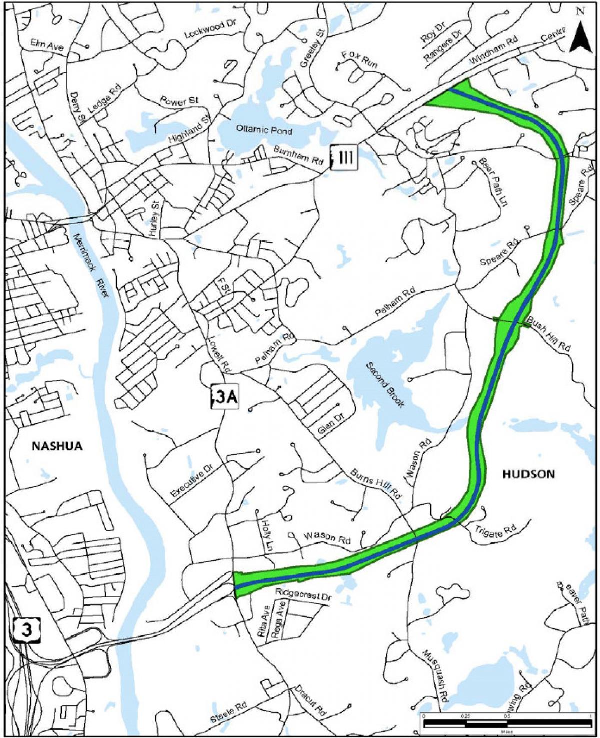 Hudson Boulevard Map