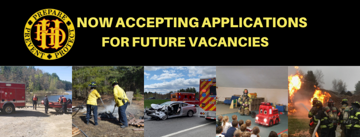 Now accepting applications for future vacancies. Photos of boat deployment, fire extinguishing and interactions with children.
